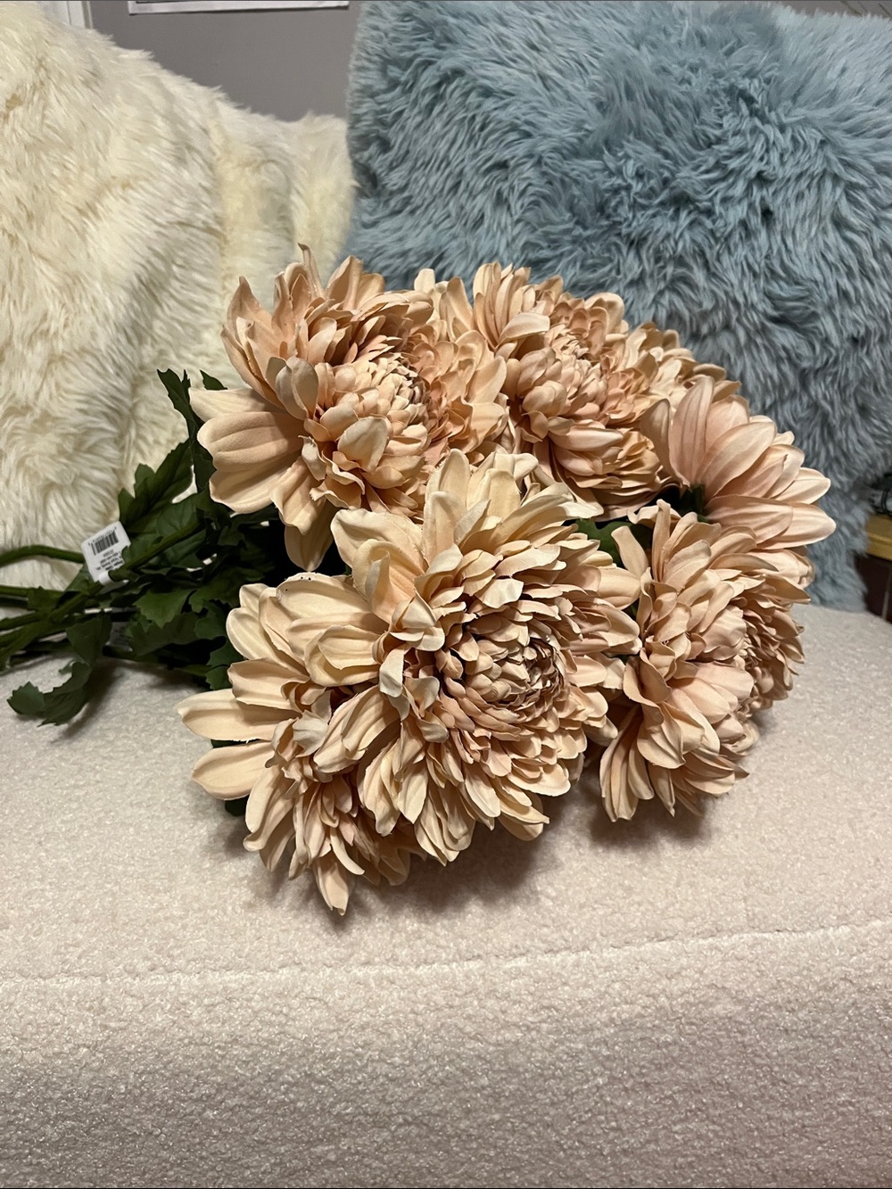 Hearth & Hand Light Pink Faux Chrysanthemum Stems - Home Accents